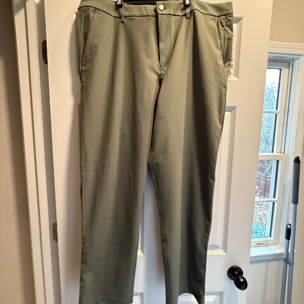 Lululemon Athletica Green Khaki Chinos